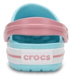 Pantofle Crocs Crocband Clog K - Ice Blue/white