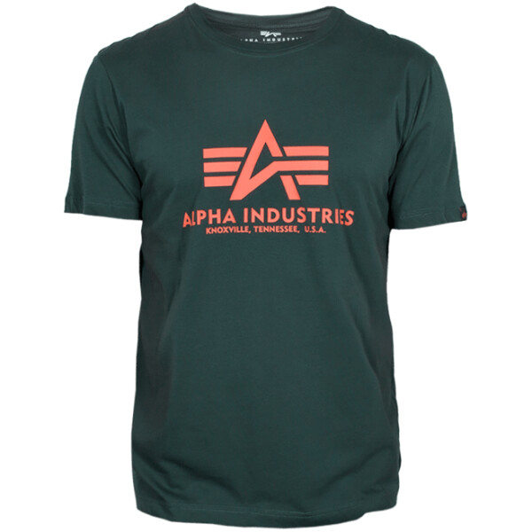 Alpha Industries Tričko Basic T-Shirt petrolejové M