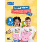 Omalovánky nažehlovacími obrázky Prasátko Peppa