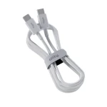 Allity AUC-03 Datový kabel USB-C/USB-C 2m 100W bílá (DATUSBC100WALL02WH)