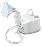 Omron C101 Essential bílá / Membránový inhalátor / maska pro dospělé i děti / 0,35 ml/min / 58 dB (C101 Essential)