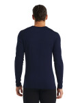 Pánské merino triko ICEBREAKER Mens 260 Tech LS Crewe, Midnight Navy velikost: S