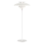Louis Poulsen Stojací lampa PH 80 White, bílá barva, sklo, kov