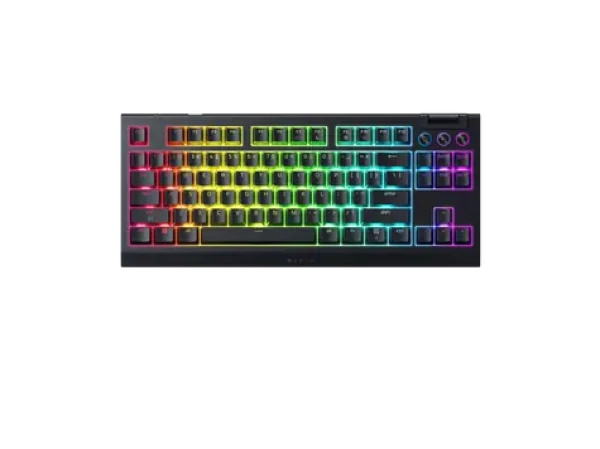 Razer BlackWidow V4 Tenkeyless HyperSpeed černá / Herní klávesnice / mechanická / BT / spínače Razer Orange Tactile (RZ03-05480100-R3M1)
