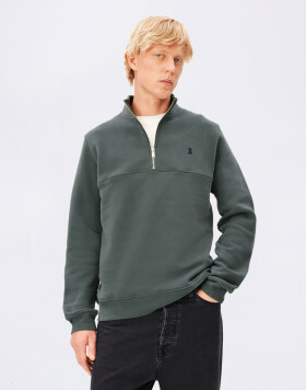 Armedangels Waarlo Fleece Troyer 2682 space steel XL