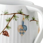 KÄHLER Porcelánový omáčník Hammershøi Christmas 660 ml, bílá barva, porcelán