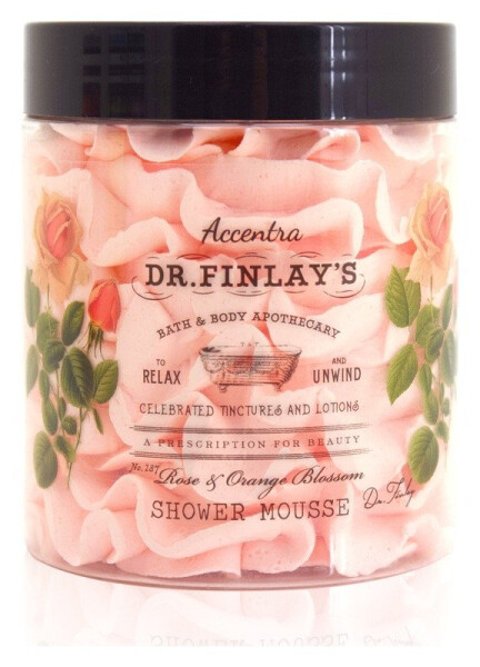 Pěna sprchová DR. FINLAY´S v kelímku Růže a neroli 200g