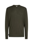 ICEBREAKER Mens Merino 150 Tech Lite LS Relaxed Tee, Dark Loden (vzorek) velikost: M