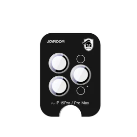 Joyroom JR-MFY0254 Ochranné sklo pro fotoaparát pro Apple iPhone 15 Pro/15 Pro Max titanová (6956116730079)