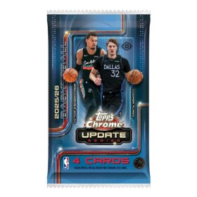2025-2026 NBA karty Topps Chrome Update Basketball Hobby Balíček