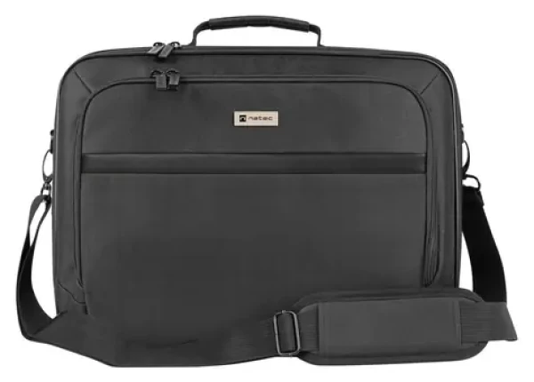 Natec BOXER LITE černá / Brašna na notebook / 15,6" / polyester / Anti-Shock System (NTO-2054)
