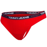 Tommy Hilfiger 3pack tanga kalhotky UW0UW047090WE Bílá/černá/červená S