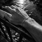 Pánský náramek Tobias - ocelový řetízek, chirurgická ocel, Stříbrná 15 cm + 2 cm (prodloužení)