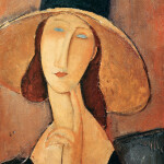 Nástěnný kalendář poznámkový 2027 Notique Amedeo Modigliani, 30 x 30 cm