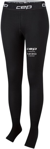 CEP Dámské regenerační kompresní kalhoty RECOVERY PRO 4.0 - black Velikost: III (44-60 cm obvod stehna v polovině)