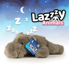 RAPPA Plyšový hroch 29 cm šedý Lazy Animals