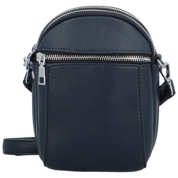 Trendy dámská koženková crossbody kabelka Kirké, tmavě modrá