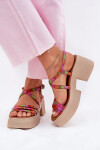 Sandály na podpatku model 215023 Step in style 39