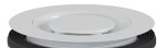 Vaničkový sifon designový SAT 90 x 40/50mm bílá krytka E90KOB E90KOB
