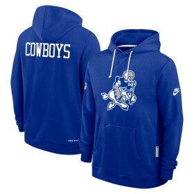Nike Pánská mikina Dallas Cowboys NFL 2025 Sideline Vintage Alternate Hoodie Velikost: 3XL