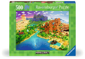 Puzzle Minecraft 500 dílků