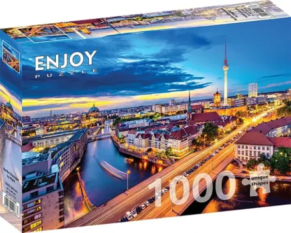 ENJOY Puzzle Noční Berlín