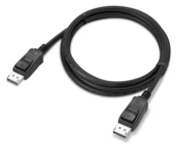 Lenovo DisplayPort 1.4 kabel černý / Přípojný kabel / DisplayPort - DisplayPort / 1,8 m / 8K 60Hz (4X91U92142)