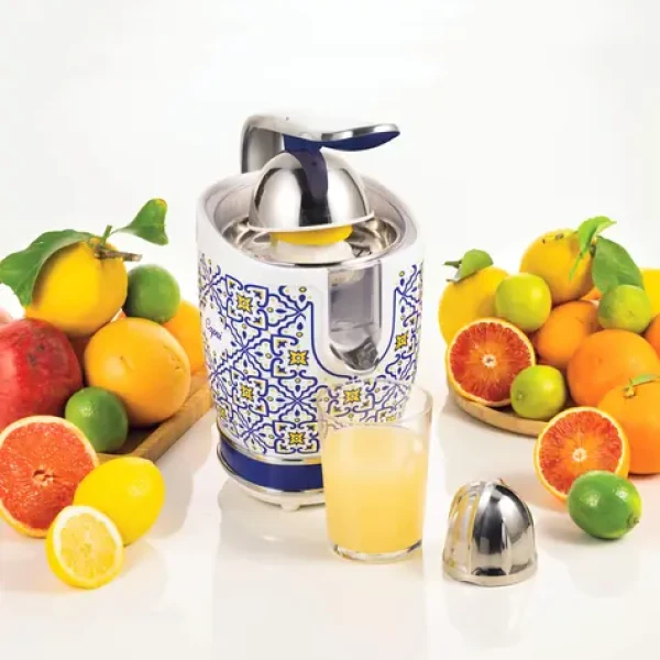 Ariete Juicer Capri bílá / Odšťavňovač citrusů / 85 W / 0,6 l / kov (0413CA)