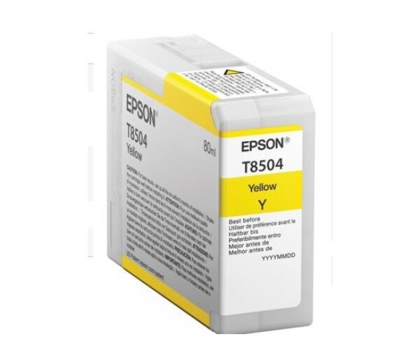 Inkoust EPSON ink bar ULTRACHROME HD "Kosatka" - Yellow - T850400 (80 ml) EDF_1090958