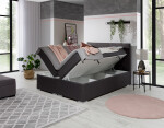 Boxspring Alice Barva korpusu: Sawana 21, Rozměr: 180 x 200 cm