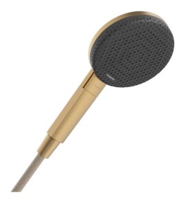 HANSGROHE - Raindance Alive Select S Sprchová hlavice, 3 proudy, EcoSmart, kartáčovaný bronz 24511140
