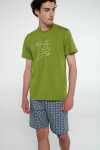 Vamp - Pyžamo s krátkými rukávy 20692 - Vamp green grass xl