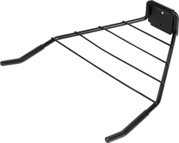 Compass Držák na kolo na stěnu s mřížkou / Držák na kolo / nosnost 23 kg / kov a guma / montáž do zdi (XC-80007)