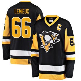Fanatics Pánský Dres Pittsburgh Penguins #66 Mario Lemieux Breakaway Heritage Jersey Distribuce: USA