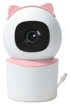 IMMAX NEO LITE SMART Security BABY růžová / Vnitřní kamera / P/T 355°/50° / Wi-Fi / 4MP / TUYA (07789L)