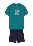 Pánské pyžamo 42600 Sun blue - HENDERSON světle modrá M