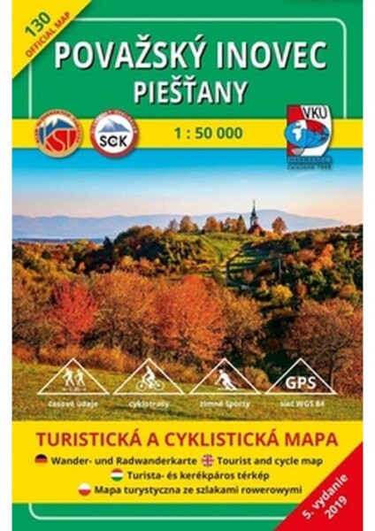 Považský Inovec Piešťany 1 : 50 000