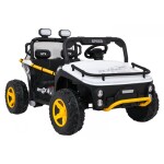 Mamido Dětské elektrické autíčko Buggy UTV Speed 24V bílé