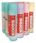 Kores Lepidlo tuhé PASTEL 20 g / Lepicí tyčinka / 1 ks / mix barev (16209)