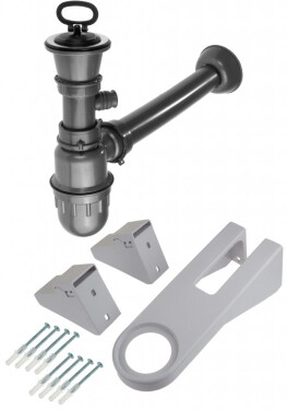 DEANTE - Odpadní sada ocelového dřezu, ZYK_0100 ZXY_9969