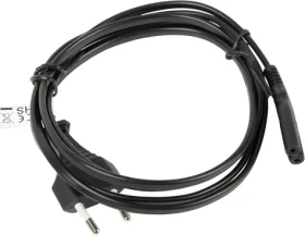 Lanberg Napájecí kabel IEC320-C7 / Napájecí kabel / 3 m (CA-C7CA-10CC-0030-BK)
