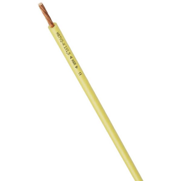 LAPP 4519111/100 Jednotlivá žíla, 1 x 1.5 mm², žlutá, 100 m