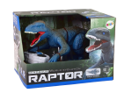 Mamido Dinosaurus Velociraptor R/C na dálkové ovládání modrý