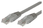 UTP patch kabel RJ45 1m šedý, balení 10 ks / Patch kabel / UTP / Cat.5e (AKTBXKS5U100G10)
