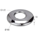 SAPHO - XL Rozeta G1/2", 80, chrom RS8020