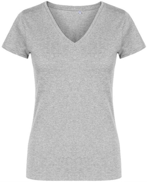 Promodoro 1525 Dámské tričko X.O s výstřihem do V 40.1525 heather grey heather grey 3XL