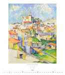 Nástěnný kalendář 2026 Helma - Impressionism, 45 x 52 cm