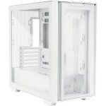 ASUS Case A21 bílá mITX mATX bez zdroje GPU 380mm 2x USB Průhledná bočnice