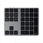 Satechi Extended Keypad Space Gray / Bezdrátová numerická klávesnice / Bluetooth / hliníková (ST-XLABKM)