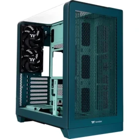 Thermaltake View 390 Air modro-zelená / ATX / 2x USB-A 3.0 / 1x USB-C / 2x120mm / bez zdroje / průhledná bočnice (CA-11F-00MTWN-00)